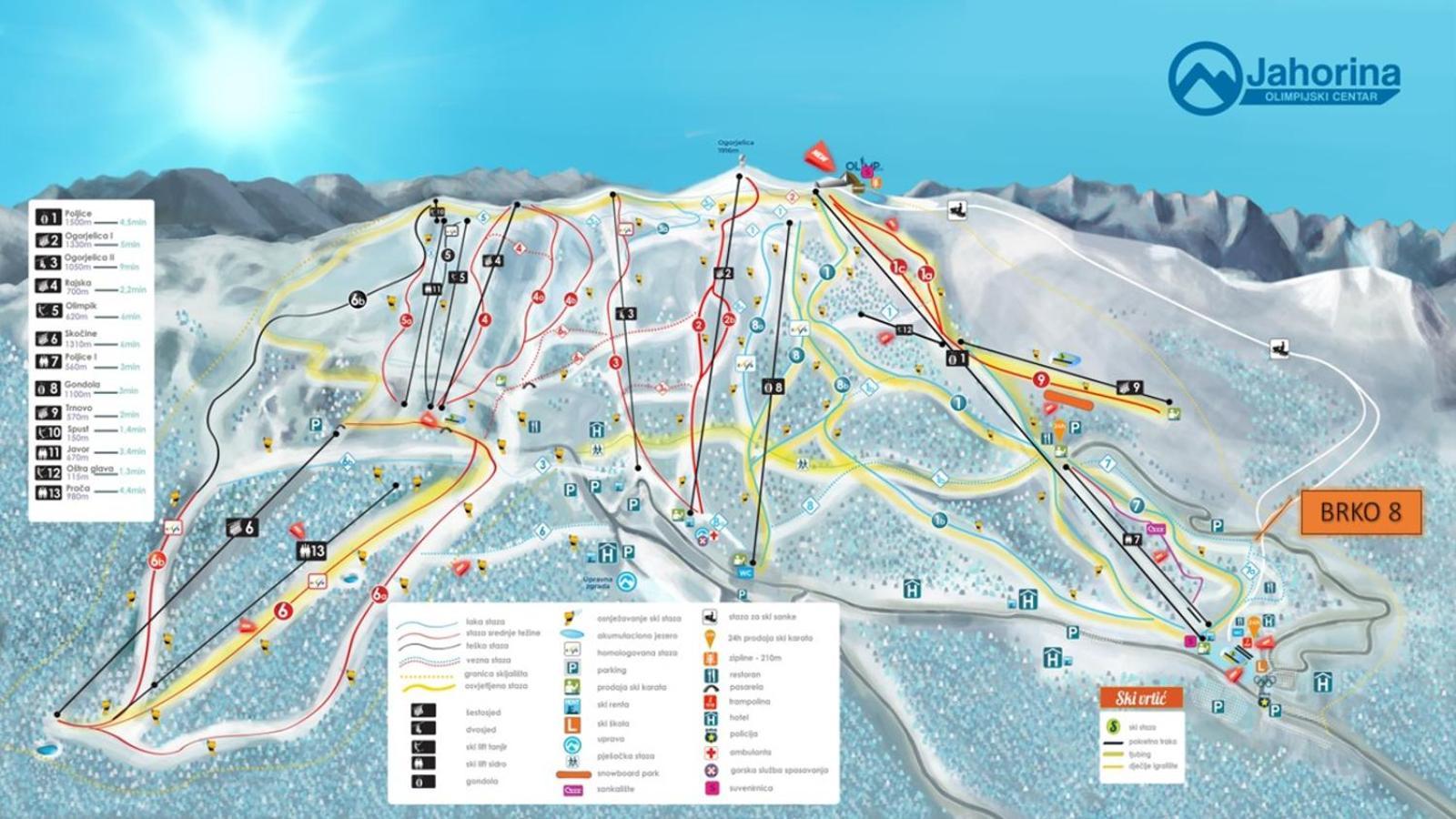 Brko 8 - Lazy Skiing Retreat Jahorina Eksteriør bilde